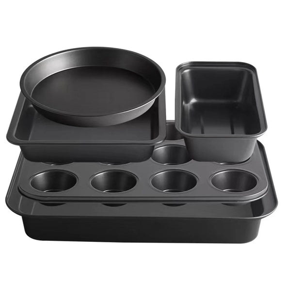 Carbon Steel Cake Pan For Uniform Heat High Strength Bakeware Set